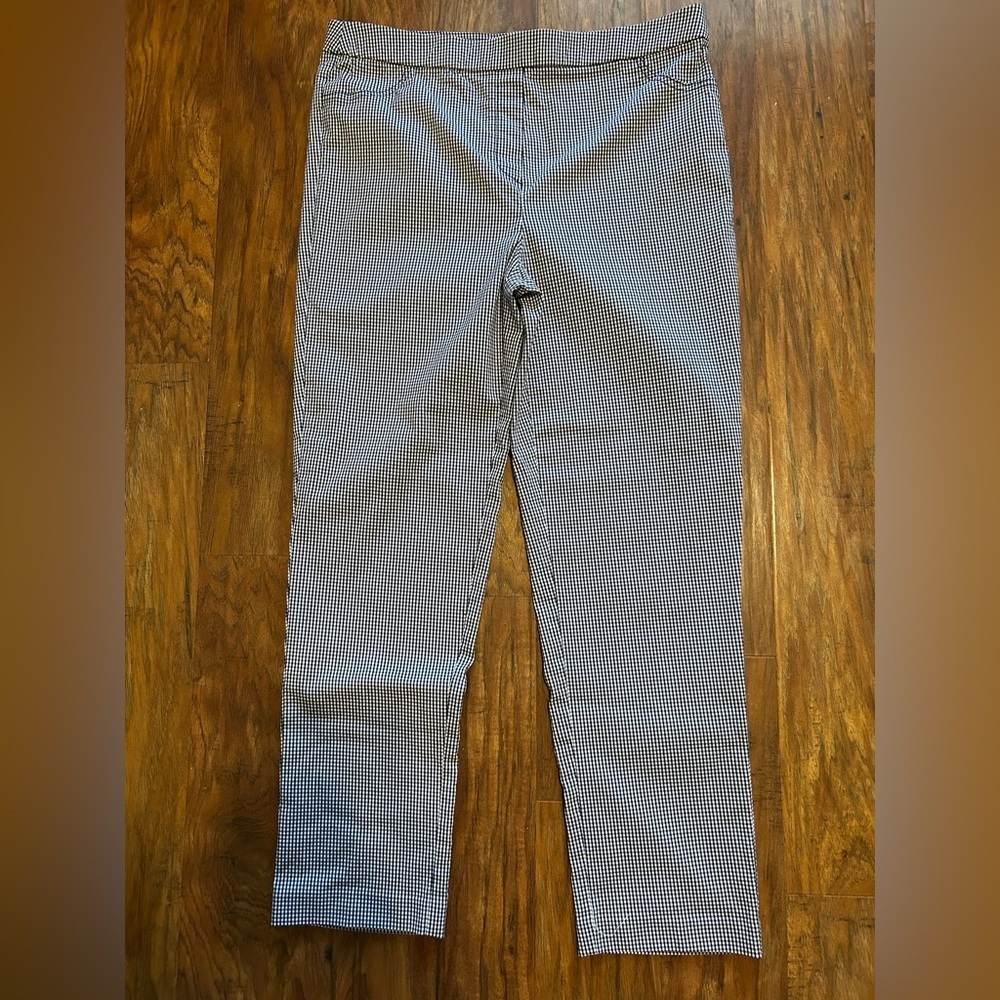Alfred Dunner Plaid Pants Classic 90s Minimalism Size 12
